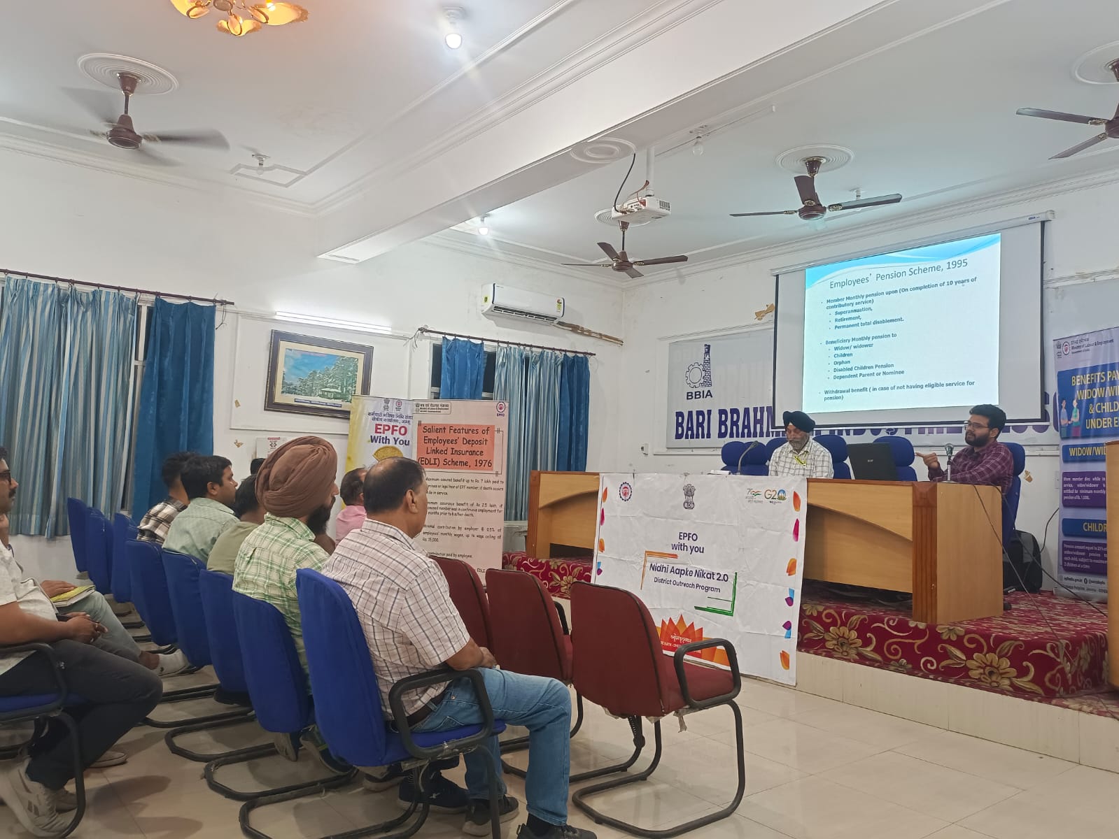 ईपीएफओ जम्मू ने निधि आपके निकट 2.0 आउटरीच कार्यक्रम आयोजित किया