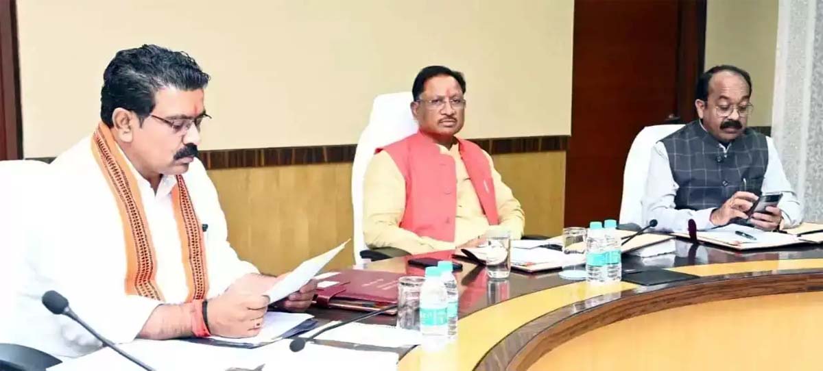 मुख्यमंत्री साय की अध्यक्षता में मंत्रिपरिषद की बैठक 30 अप्रैल को