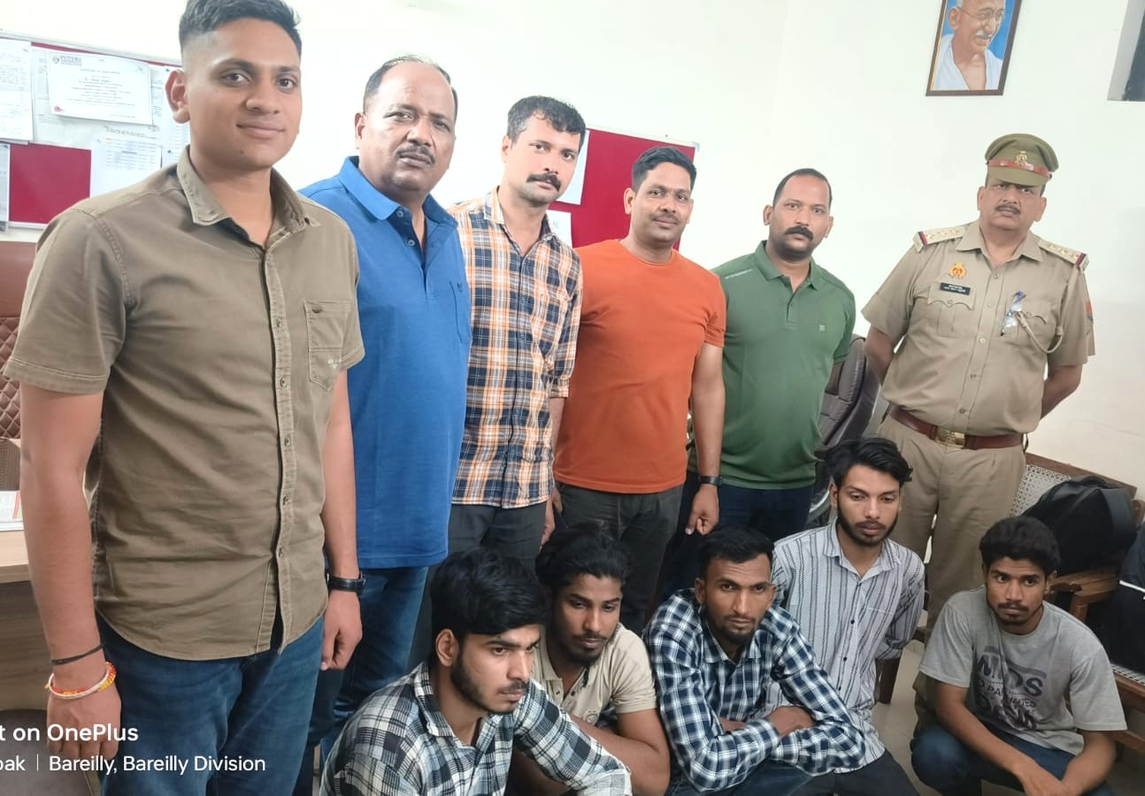 अन्तर्राज्यीय ठग गिराेह के पांच आराेपित गिरफ्तार