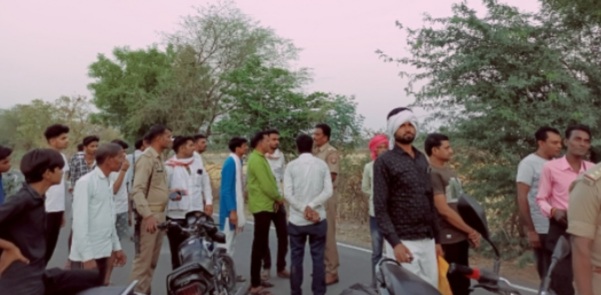बाइक सवार नकाबपोश बदमाशों ने मां बेटे से लूटपाट कर फरार