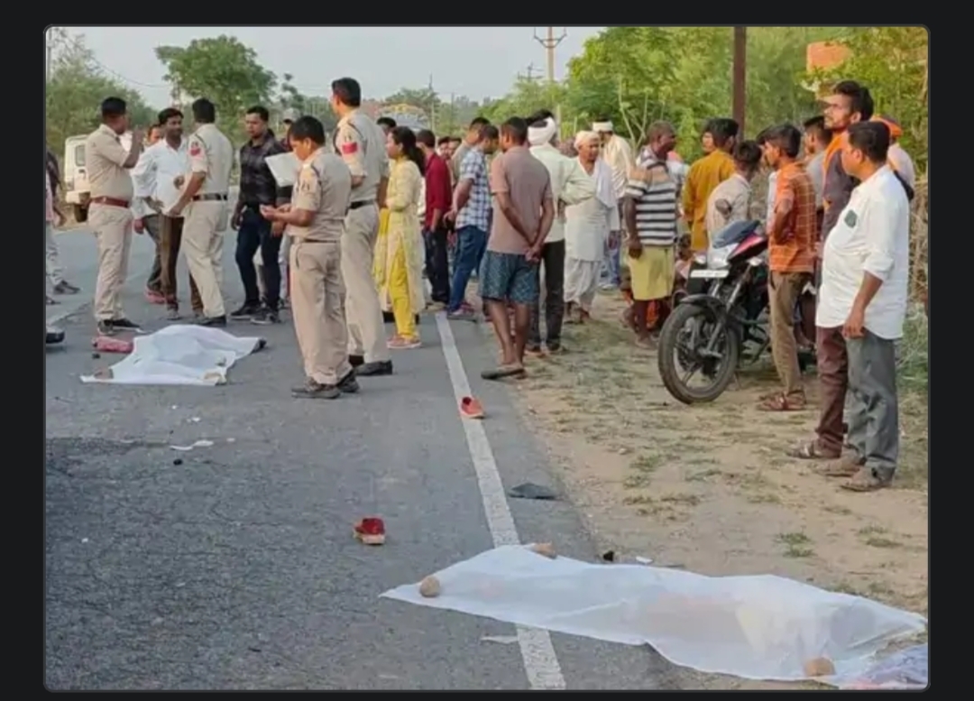 सूरजपुर : तेज रफ्तार बोलेरो ने मोटरसाइकिल सवार को मारी टक्कर, दो की मौके पर मौत, एक घायल