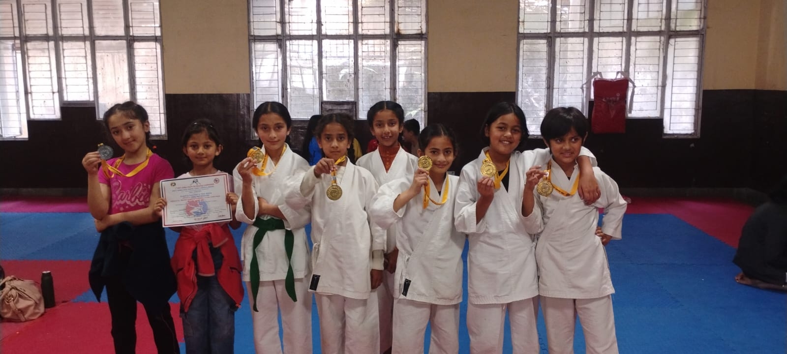 ऑकलैंड हाउस स्कूल शिमला की छात्राओं का ग्रैपलिंग चैंपियनशिप में शानदार प्रदर्शन