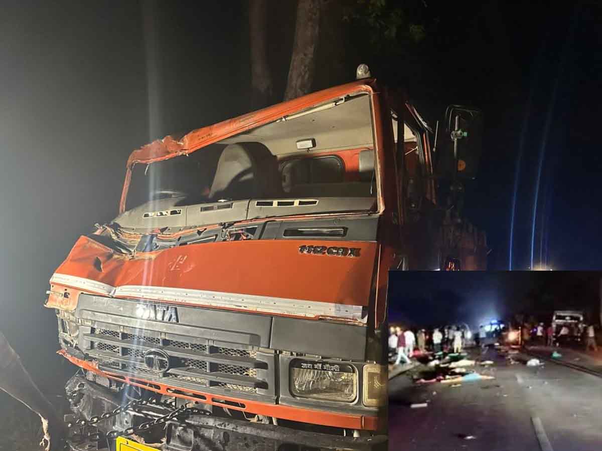 छत्तीसगढ़ में भीषण सड़क हादसा, चार बच्चों और नौ महिलाओं की मौत