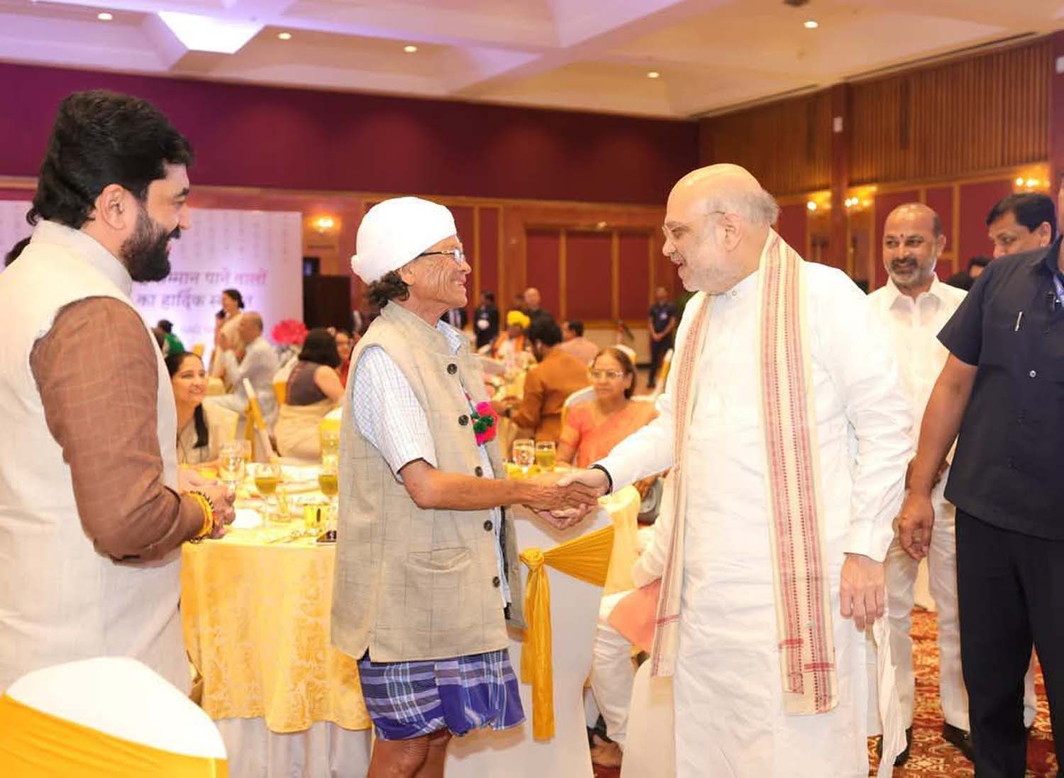 अमित शाह ने बस्तर के पंडीराम मंडावी को पद्मश्री मिलने पर दी बधाई