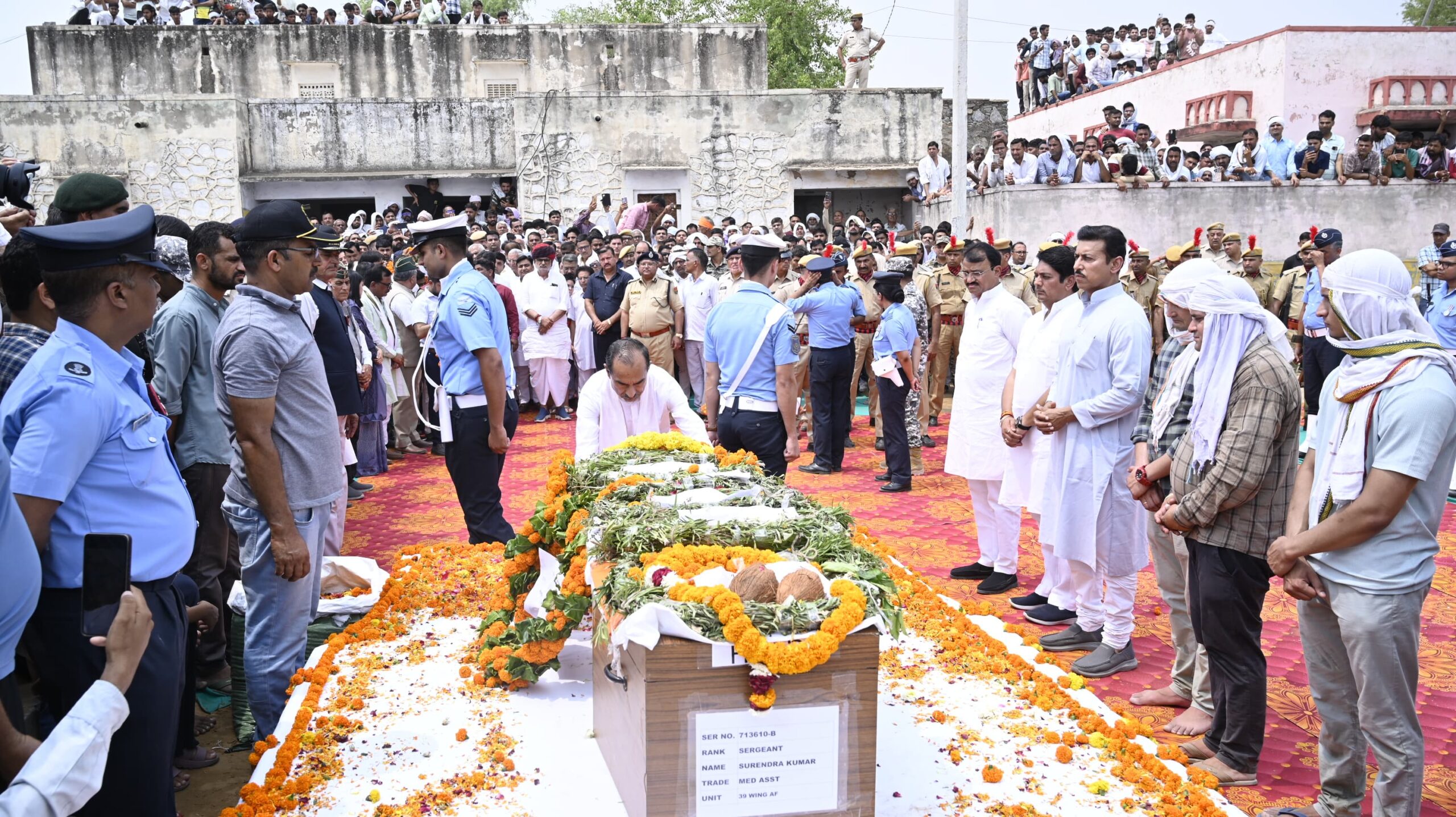 शहीद सुरेंद्र कुमार जैसे अमर बलिदानी हमारे देश की सुरक्षा की मजबूत नींव:मदन राठौड़