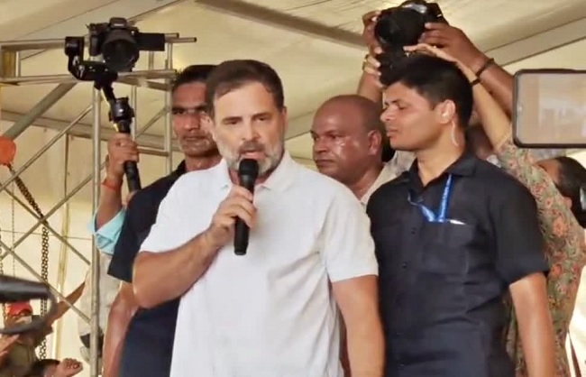 बिहार पुलिस ने मुझे रोकने की कोशिश की, जनता की शक्ति के आगे हुई बेबस : राहुल गांधी