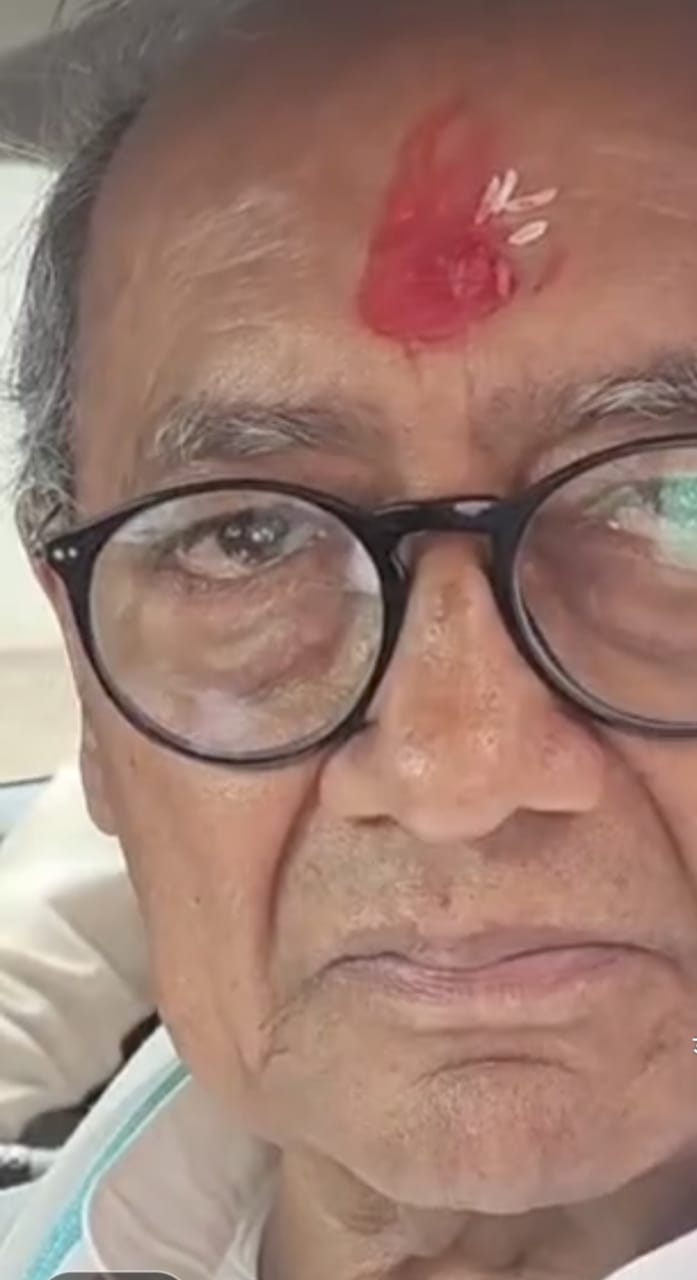 राजगढ़ः भारत-पाक मामले में तीसरे देश का हस्तक्षेप स्वीकार नही : दिग्विजयसिंह