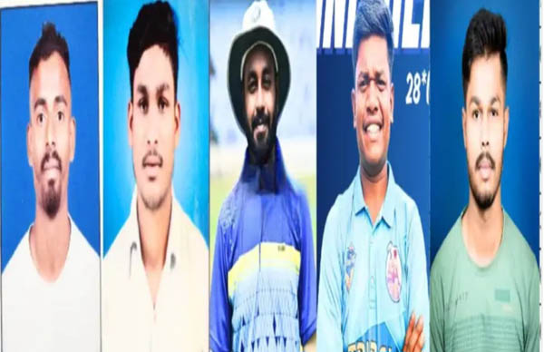 छग में आयोजित नेशनल क्रिकेट लीग के लिए टीम में कांकेर के पांच खिलाड़ियों ने बनाई जगह