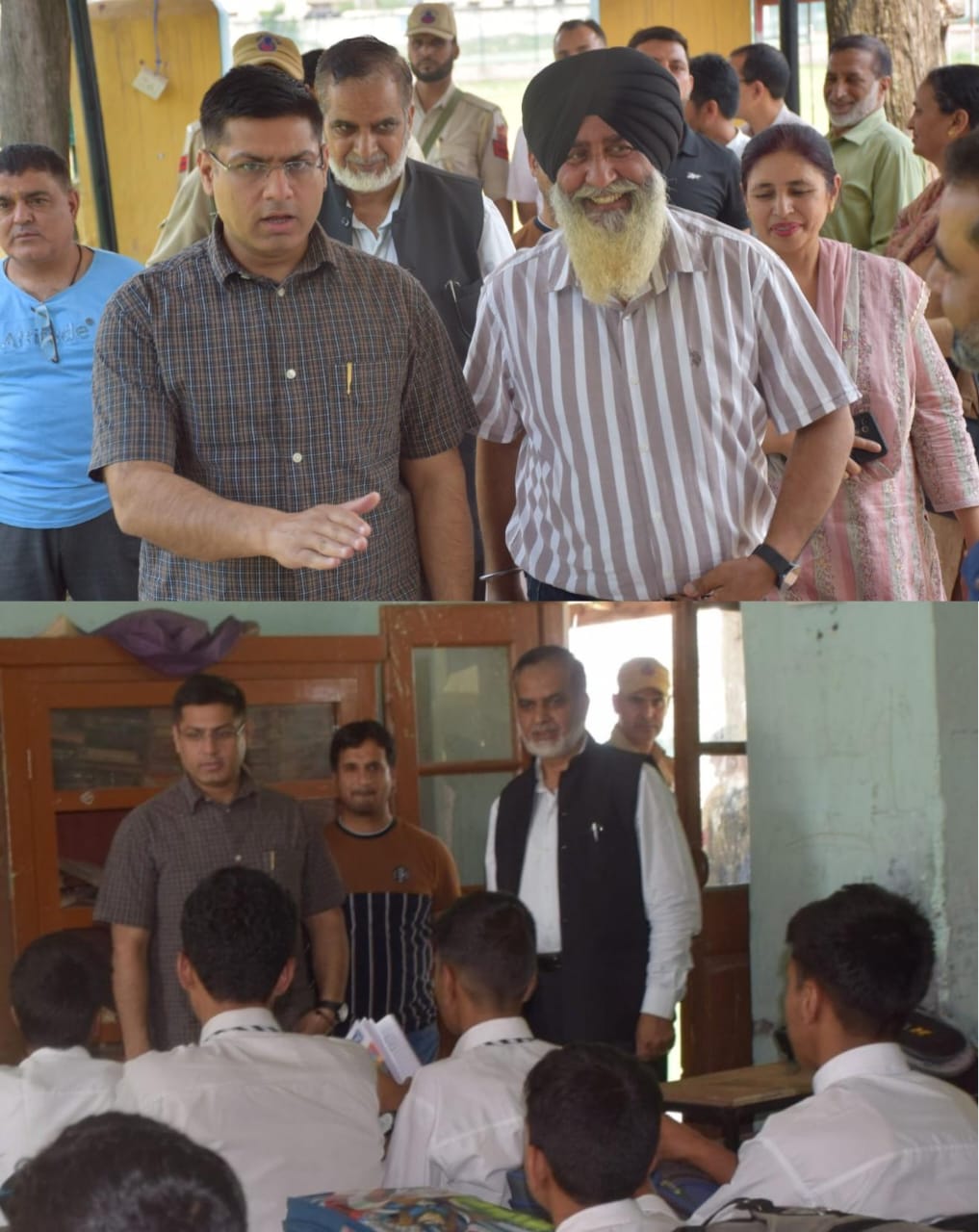 पुंछ में स्कूल खुलने के बाद उपायुक्त ने शैक्षणिक गतिविधियों का किया निरीक्षण