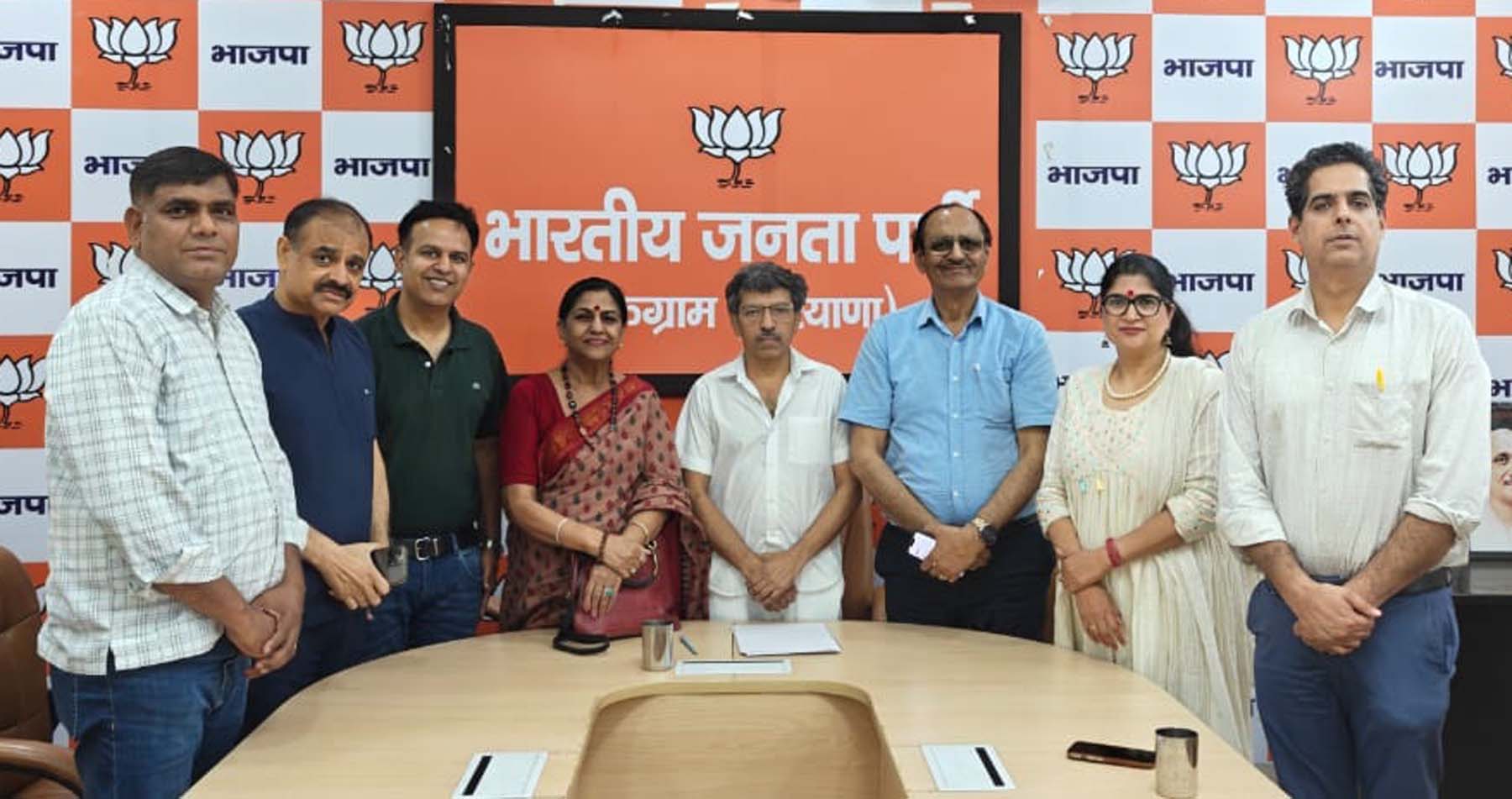 गुरुग्राम: कार्यकारी निकायों एवं नए पदों का गठन करेगा चिकित्सा प्रकोष्ठ: डा. सुदीप सिंगला