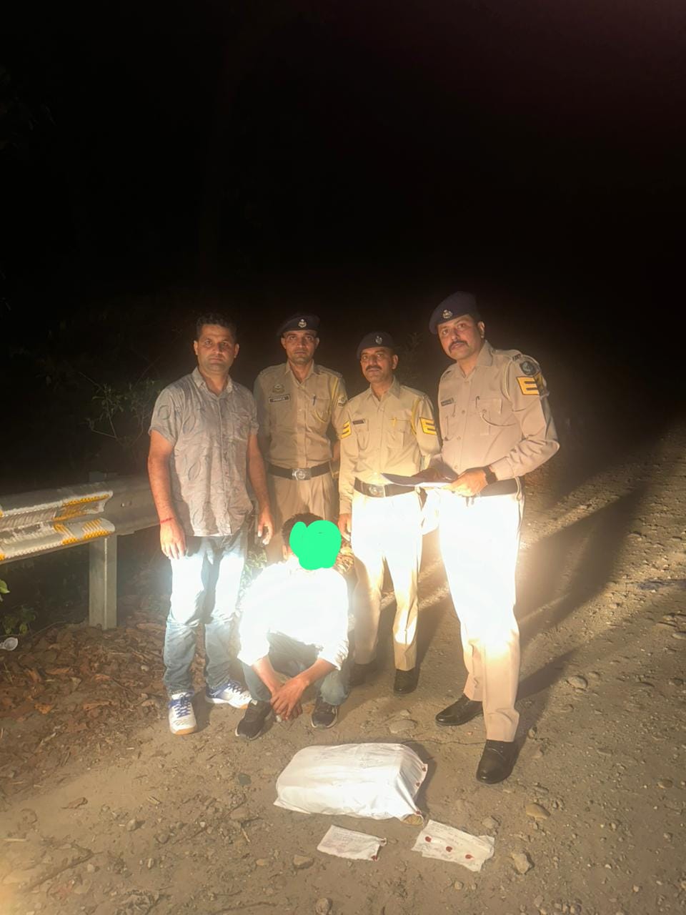 पोंटा साहेब में 8 ग्राम स्मैक और 480 नशीले केप्सूल के साथ एक गिरफ्तार
