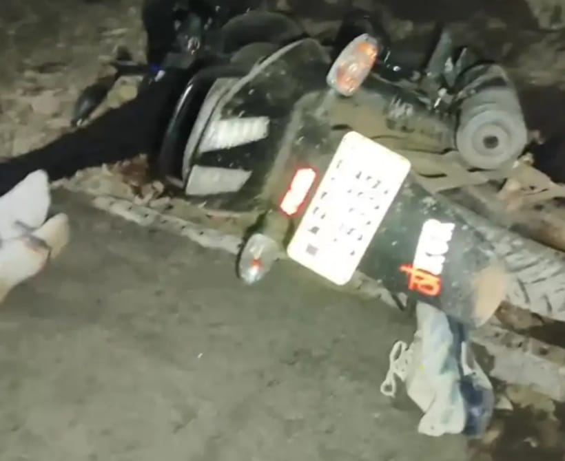 राजगढ़ः निर्माणाधीन पुल के गहरे गड्डे में गिरी बाइक, एक की मौत, एक घायल
