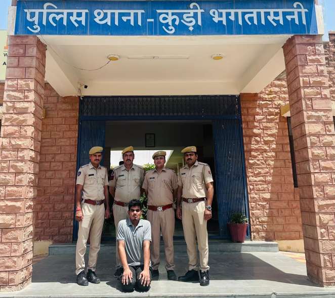 प्रोपर्टी व्यवसायी हत्याकाण्ड में फरार दस हजार का इनामी गिरफ्तार
