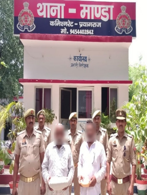 प्रयागराज : जुए के फड़ पर पुलिस का छापा, एक लाख से अधिक नकदी बरामद
