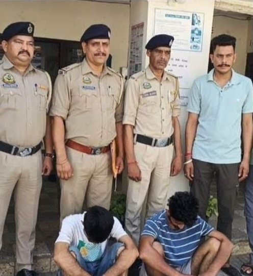कांगड़ा के मसरेहड़ में ज्वेलरी शॉप में हुई चोरी में शामिल दो आरोपित गिरफ्तार