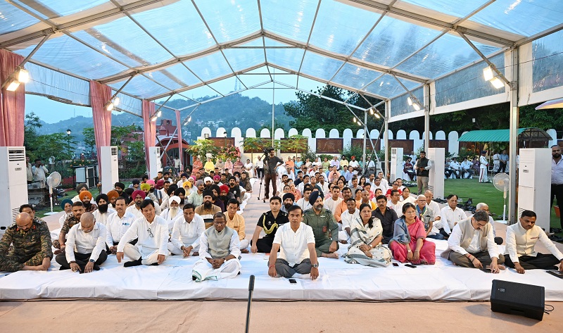 राजभवन में सर्वधर्म प्रार्थना सभा आयोजित