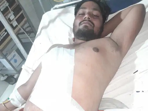 पलवल: व्यक्ति पर चाकू से जानलेवा हमला, छाती और पेट में किए वार