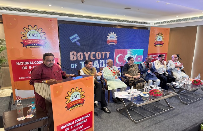 कैट ने तुर्किये और अजरबैजान के साथ व्यापार के बहिष्कार का किया ऐलान