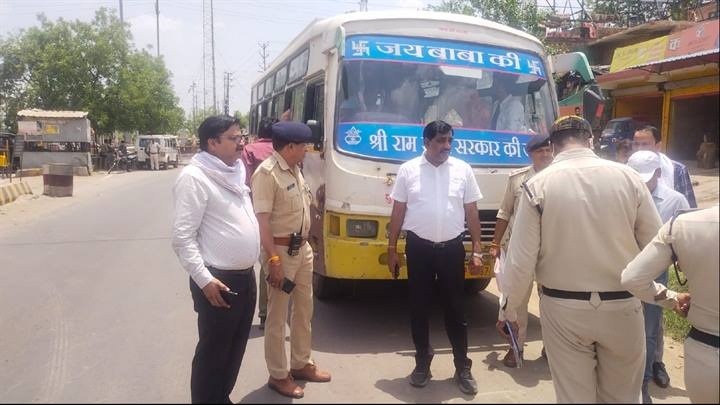 ग्वालियरः विशेष जांच मुहिम के चौथे दिन 14 वाहनों से वसूला एक लाख 68 हजार रुपए का जुर्माना