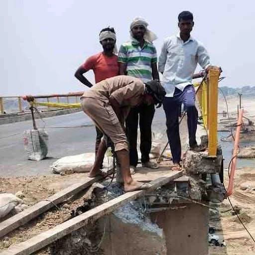 यमुना पुल मरम्मत कार्य के चलते 80 गांवों के लोगों की बढ़ी परेशानी