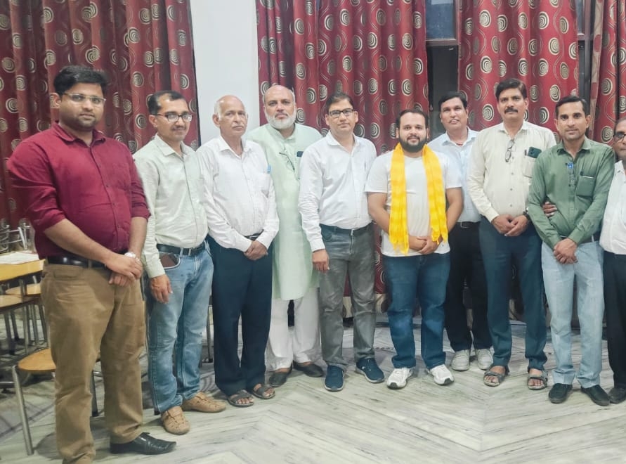 नारनौल: ओशिन शुक्ला ‘साक्षी’ बने साहित्यिक इकाई अध्यक्ष