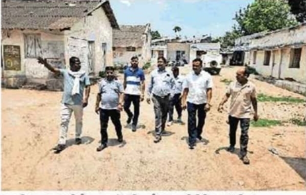 बलरामपुर : अटल व्यावसायिक परिसर का निर्माण कार्य शुरू