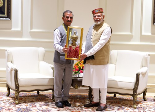 प्रधानमंत्री माेदी से मिले मुख्यमंत्री सुक्खू, तुर्की से सेब आयात के मुद्दे पर की चर्चा