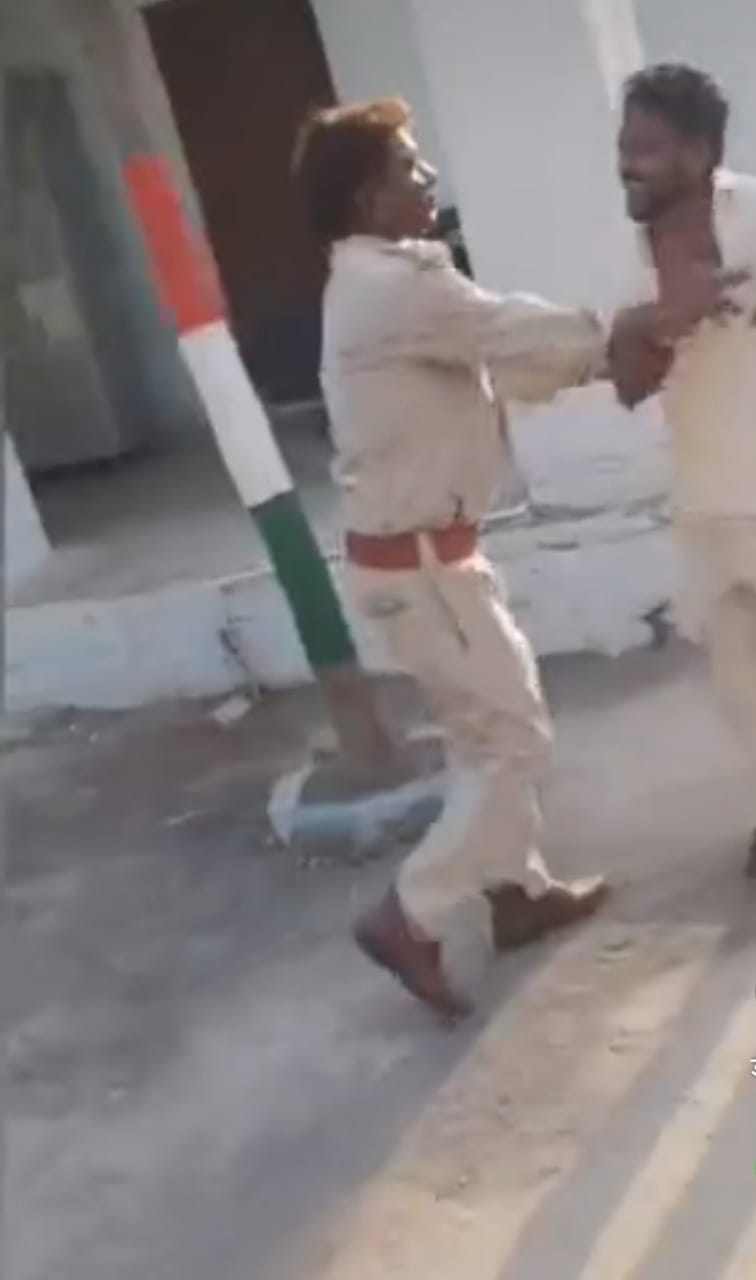 राजगढ़ःदुर्घटना के शिकायतकर्ता को एसआई ने थाना परिसर में पीटा, एसपी ने किया निलंबित