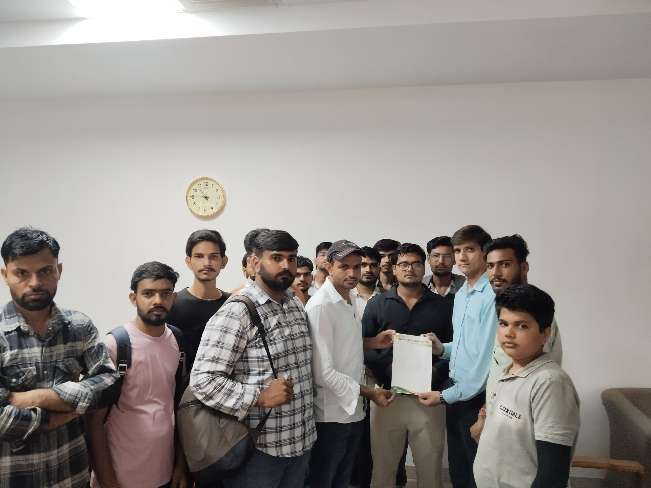 जींद : किसान छात्र एकता संगठन ने लगाए इंटर एसेसमेंट अंकों में भेदभाव के आरोप