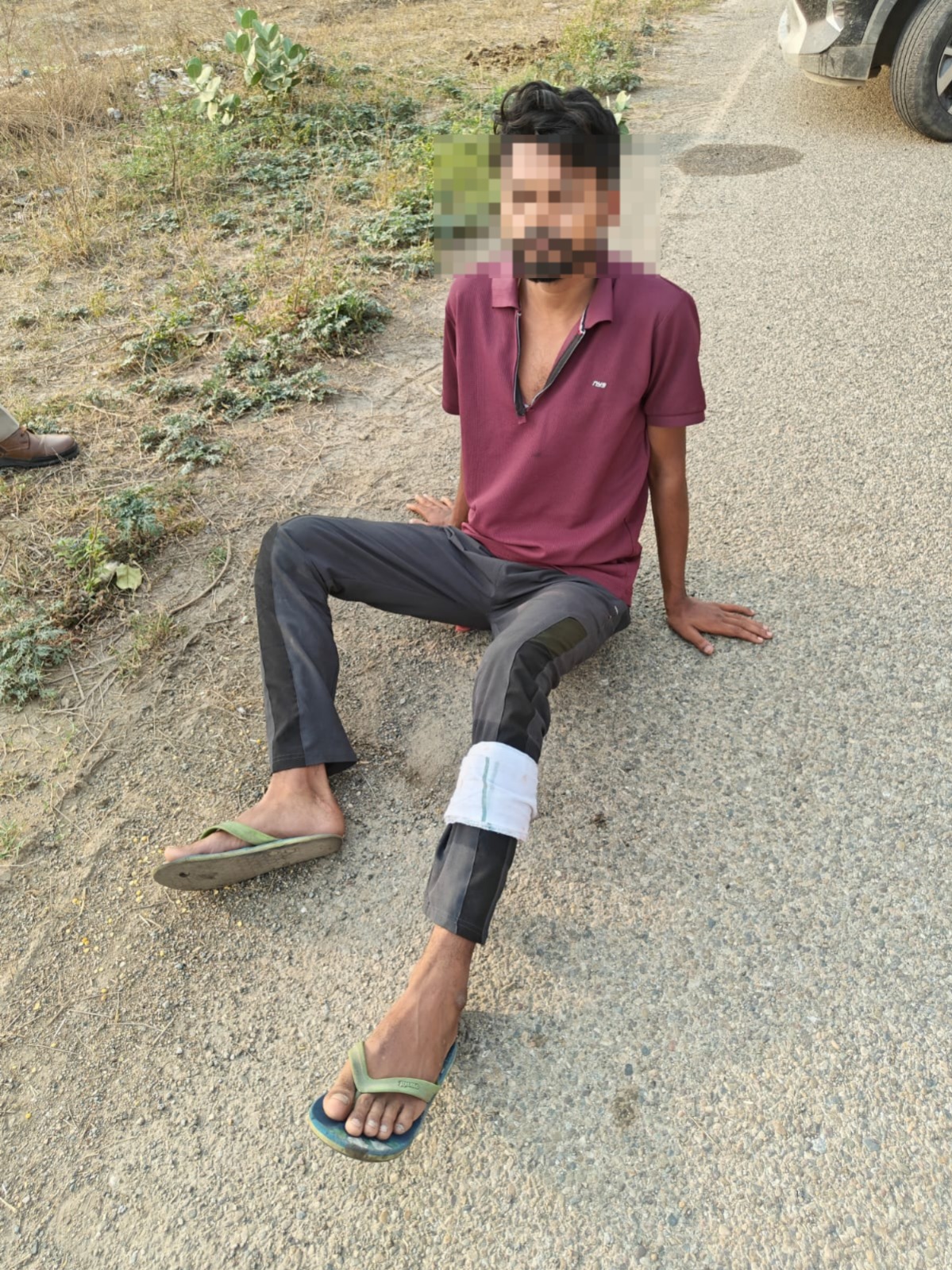 गाजियाबाद : पुलिस मुठभेड़ में तीन लुटेरे गिरफ्तार, दो बदमाश घायल