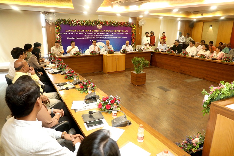 मध्य प्रदेश जिला घरेलू उत्पाद रिपोर्ट देश में अभिनव, प्रधानमंत्री के विजन को साकार करने की दिशा में ठोस पहल