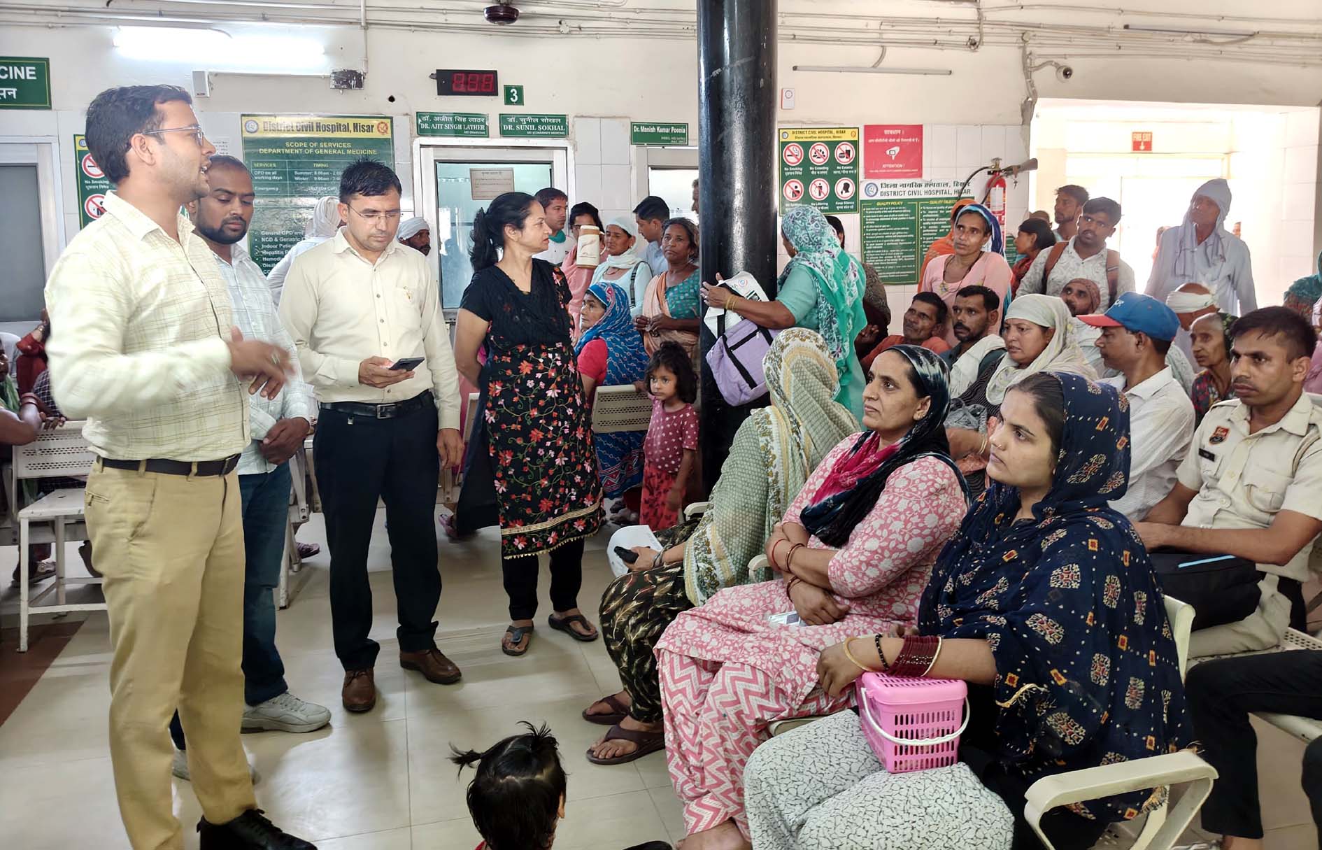 हिसार : हुक्का सेवन की प्रवृत्ति ग्रामीण एवं शहरी क्षेत्रों में तेजी से बढ़ रही: राहुल शर्मा