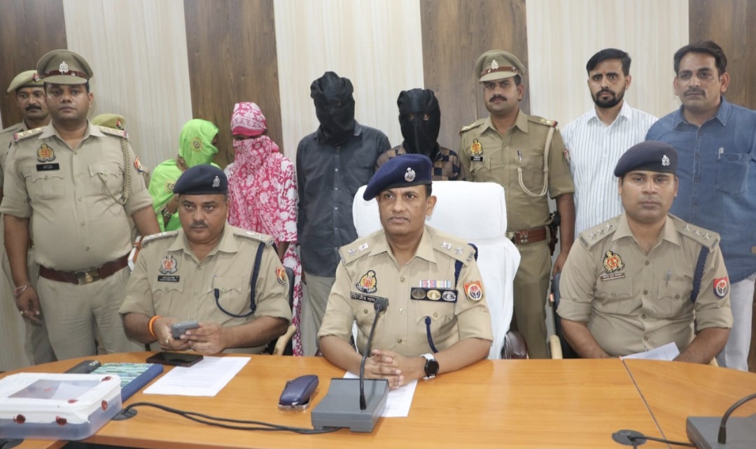पुलिस ने किया बच्चा चोर गैंग का पर्दाफाश
