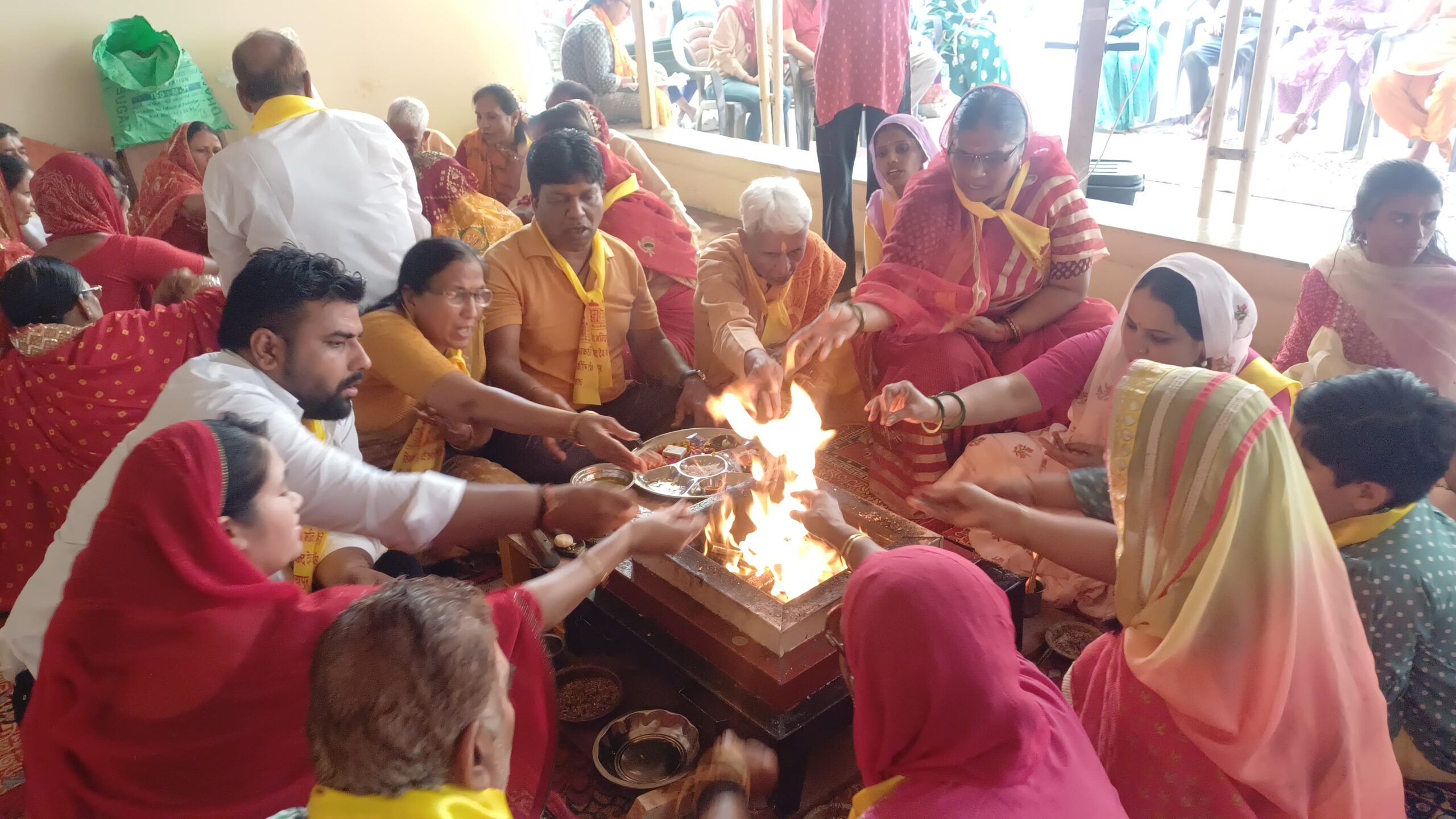 गोविन्द देव जी मंदिर में अर्पित की सैन्यशक्तिसंवर्द्धनार्थम् आहुति