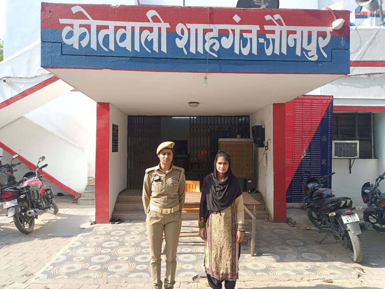 पुलिस मुठभेड़ में सहयाेगी महिला के साथ गो तस्कर गिरफ्तार