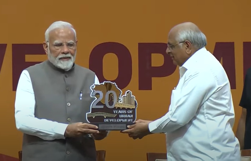 (रिपीट) प्रधानमंत्री ने गुजरात में 5536 करोड़ के प्रोजेक्ट्स का किया लोकार्पण व शिलान्यास