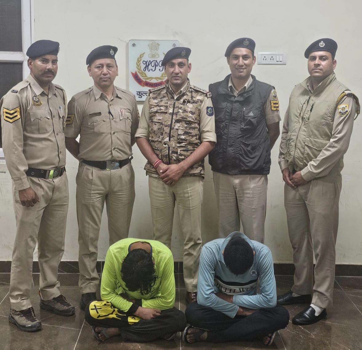 मनाली में हेरोइन के साथ दो गिरफ्तार