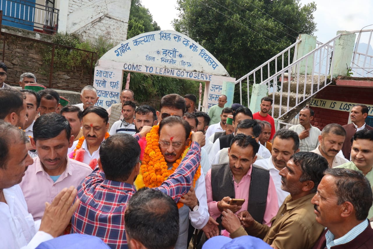 शिलाई में 100 बिस्तरों वाले नागरिक अस्पताल का निर्माण शीघ्र पूर्ण, हलांह में पीएचसी का शुभारंभ