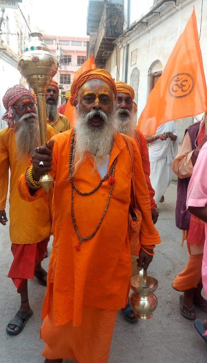 शनि जन्मोत्सव पर संत यात्रा निकली, धर्म जागरण का संदेश
