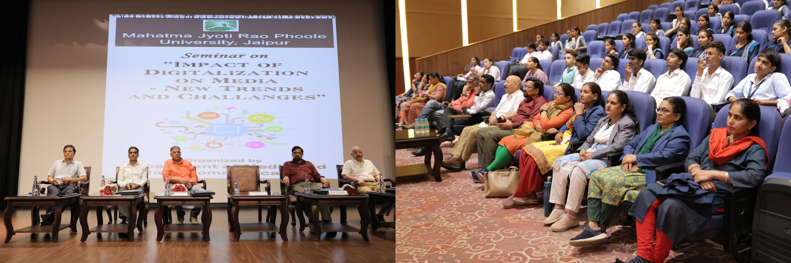 डिजिटलीकरण और मीडिया पर सेमिनार: मीडिया विशेषज्ञों ने मीडिया के बदलते स्वरूप और चुनौतियों पर साझा किए विचार