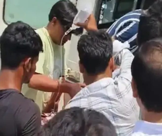 पुरानी रंजिश में मोटर साइकिल सवार युवक को मारी गोली