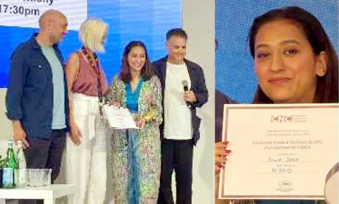 दिवा काे फ्रांस के प्रतिष्ठित कान्स फिल्म महोत्सव में सर्वश्रेष्ठ पटकथा लेखिका का सम्मान