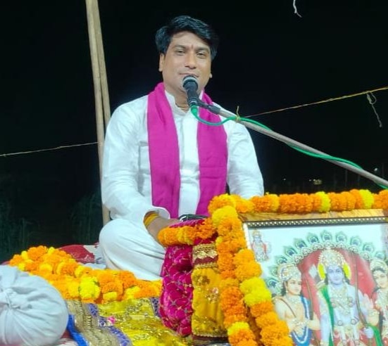 हसौली में गूंजे श्रीराम के जयघोष, कथा सुन भावविभोर हुए श्रद्धालु