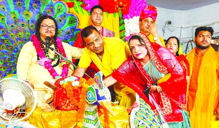 प्रभु कृपा एंव कर्मो के फलस्वरूप आते हैं जीवन में अच्छे-बुरे दिन: शास्त्री