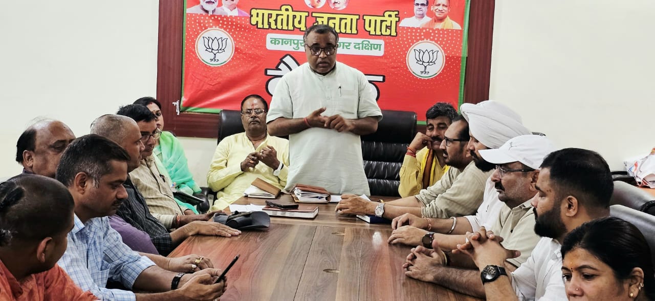 प्रधानमंत्री के नगर आगमन पर रंग बिरंगी रंगोली व भगवा रंगों से सजाया जाएगा शहर : शिवराम सिंह
