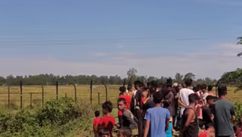 मानकाचर भारत-बांग्लादेश सीमा पर तनाव, बीएसएफ ने की हवाई फायरिंग