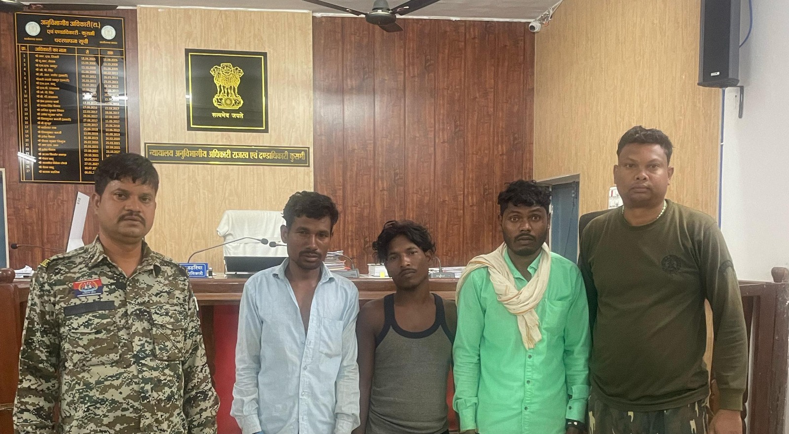 बलरामपुर : लोक परिशांति भंग करने पर एसडीएम ने तीन आरोपितों को भेजा जेल