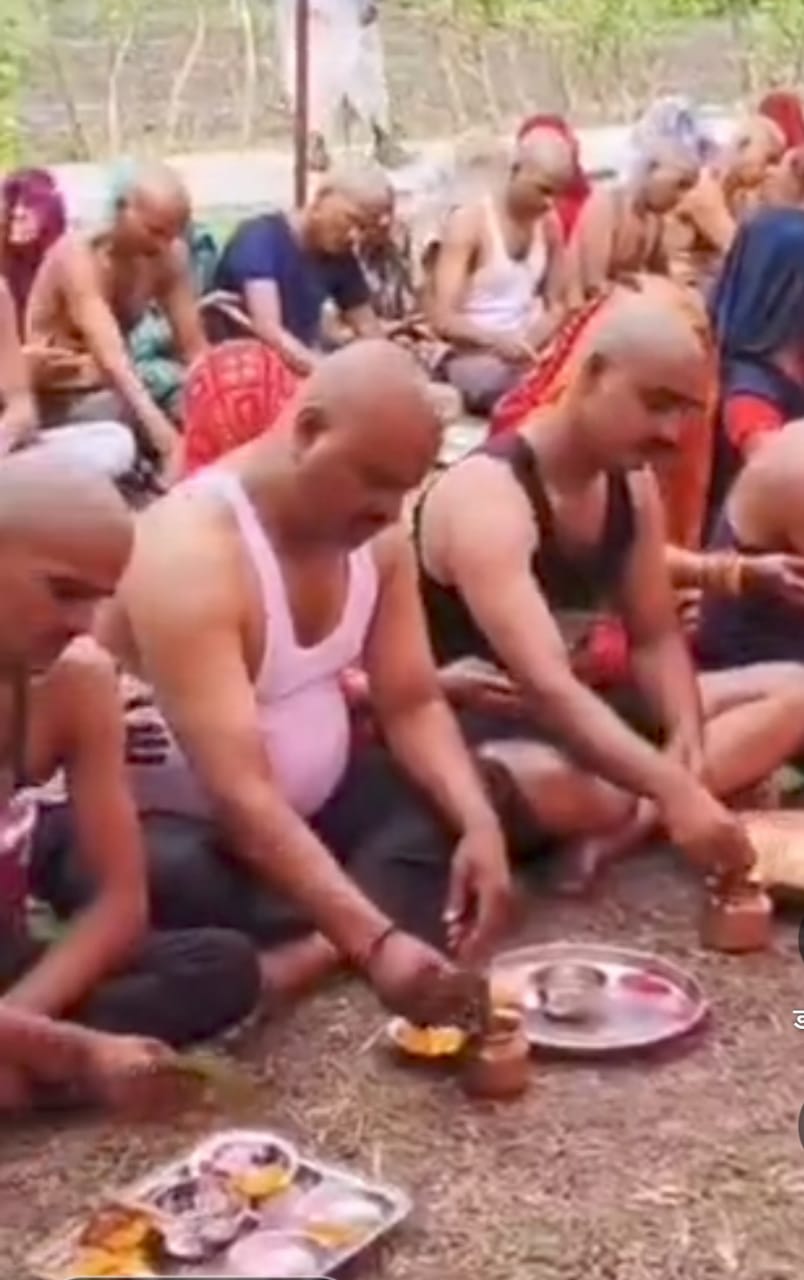 राजगढ़ः नवनिर्मित हनुमान मंदिर में 21 कुंडीय महायज्ञ शुरु,गंगादशमी पर होगी प्राणप्रतिष्ठा