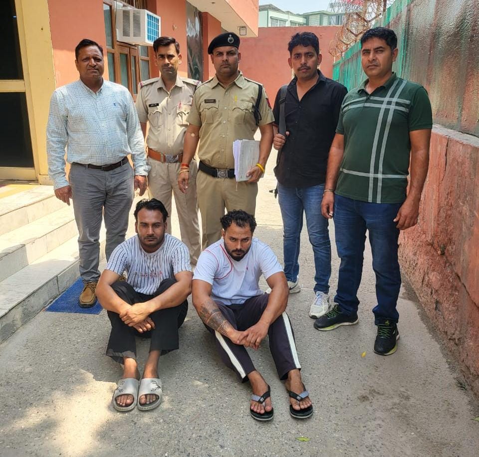 पानीपत से दो अंतरराज्यीय कार चोर गिरफ्तार