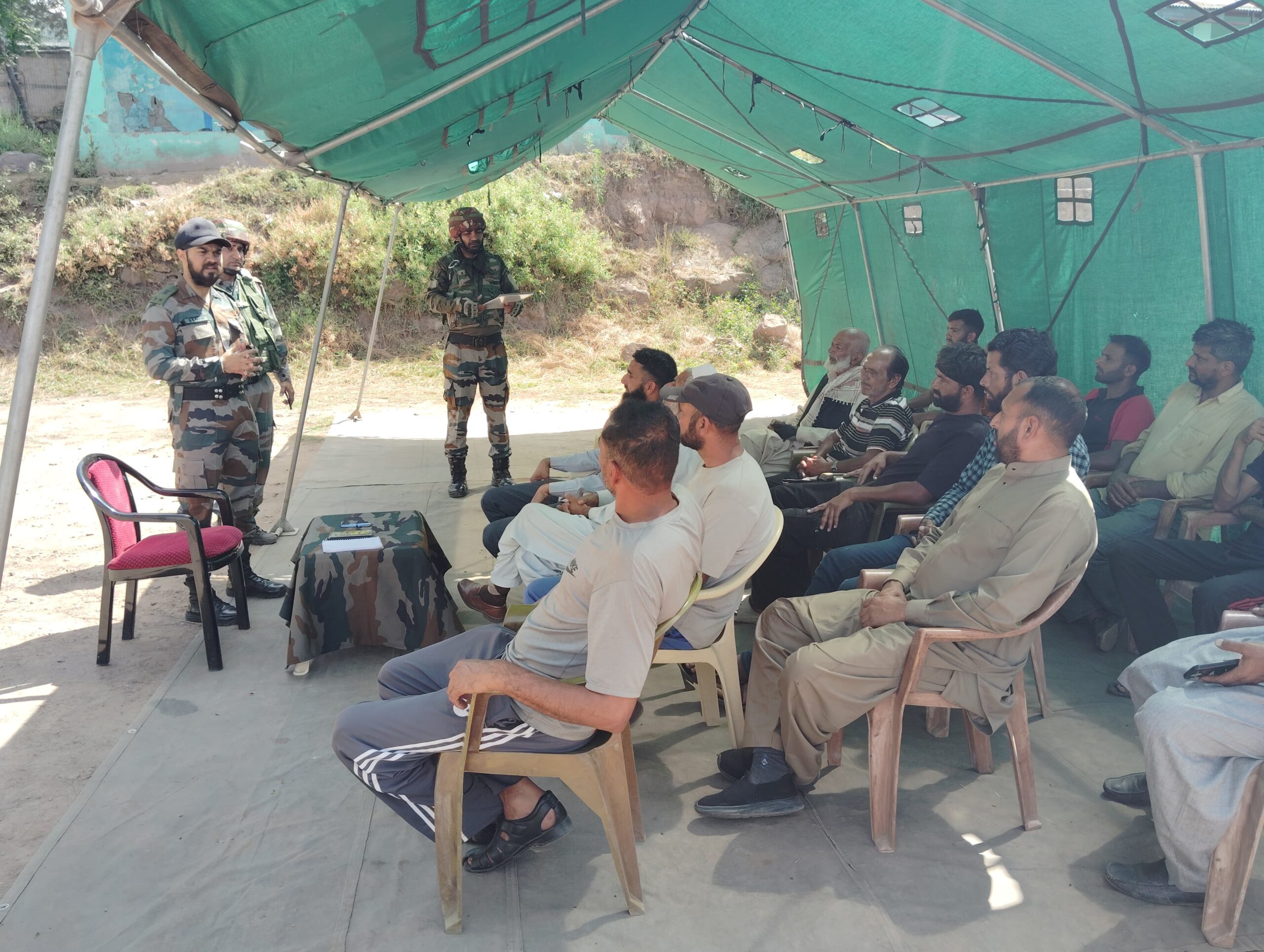 ऑपरेशन मिलाप के तहत पुंछ में नागरिकों के बीच आपसी संबंध मजबूत किए